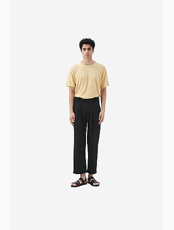 Pantaloni da completo cotone lino giesto