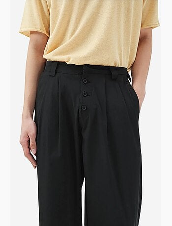 Pantaloni da completo cotone lino giesto
