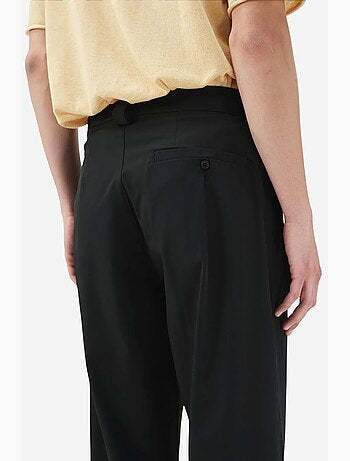 Pantaloni da completo cotone lino giesto