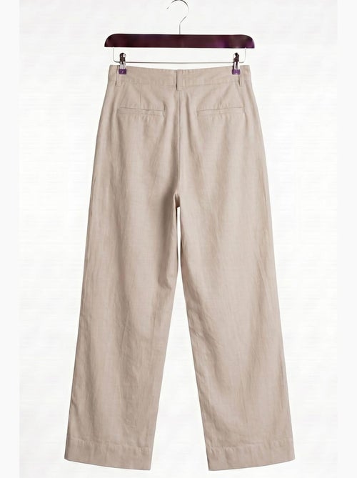 Pantaloni da completo da uomo a vita alta e gamba ampia giesto - Kiabi Pantaloni da completo da uomo a vita alta e gamba ampia giesto - Kiabi