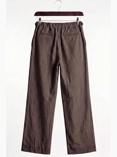 Pantaloni da completo da uomo in cotone a gamba dritta giesto - Kiabi Pantaloni da completo da uomo in cotone a gamba dritta giesto - Kiabi