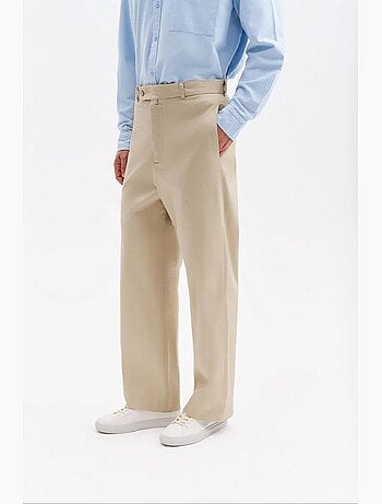 Pantaloni da completo da uomo in cotone e lycra giesto