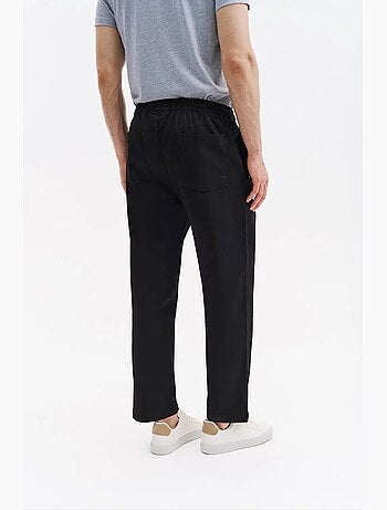 Pantaloni da completo da uomo in cotone stretch giesto