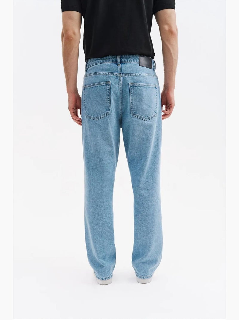 Pantaloni da completo in cotone da uomo giesto Blu zaffiro - Kiabi
