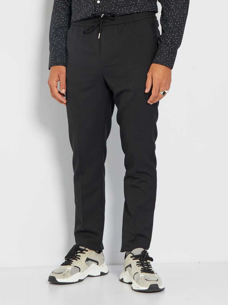 Pantaloni da completo Nero - Kiabi