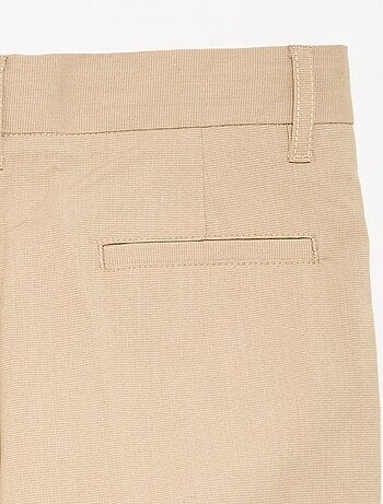 Pantaloni da abito regular tinta unita