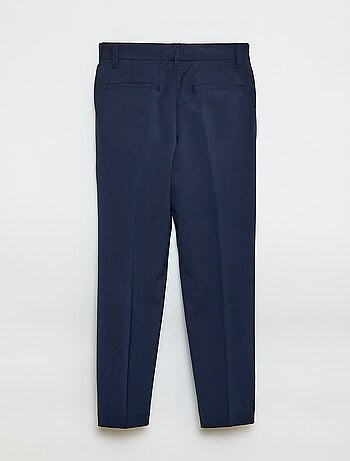 Pantaloni da abito regular tinta unita