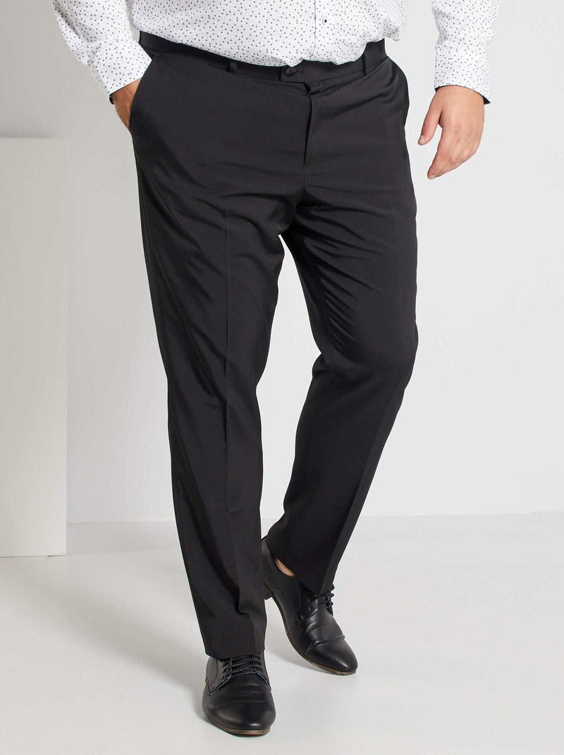 Pantaloni da completo slim Nero - Kiabi