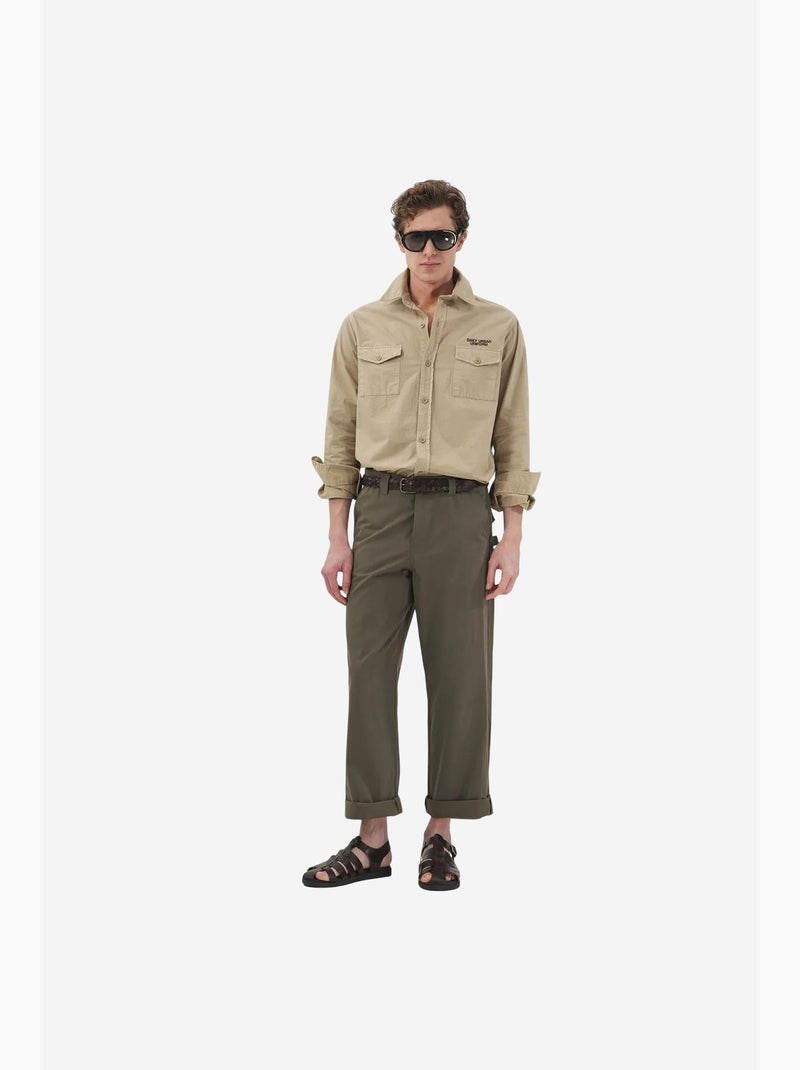 Pantaloni da completo uomo giesto Verde kaki - Kiabi