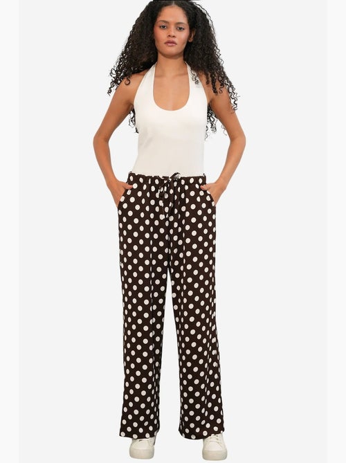 Pantaloni da donna a gamba ampia a pois bdart - Kiabi Pantaloni da donna a gamba ampia a pois bdart - Kiabi