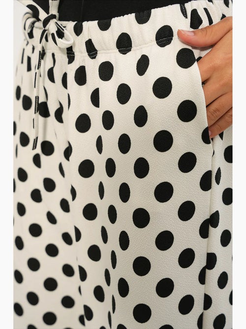 Pantaloni da donna a gamba ampia a pois bdart - Kiabi Pantaloni da donna a gamba ampia a pois bdart - Kiabi