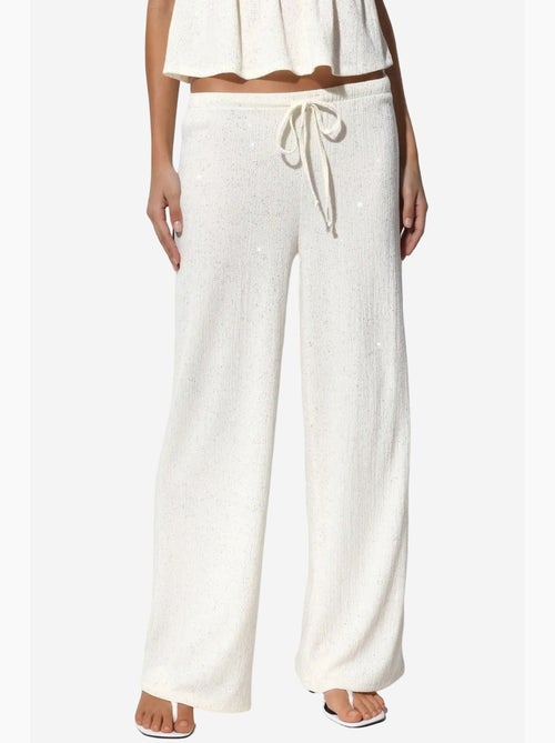 Pantaloni da donna a gamba dritta con coulisse busem - Kiabi Pantaloni da donna a gamba dritta con coulisse busem - Kiabi