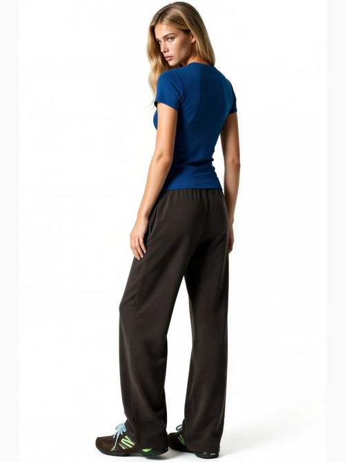 Pantaloni da donna a gamba dritta in misto modal busem - Kiabi Pantaloni da donna a gamba dritta in misto modal busem - Kiabi