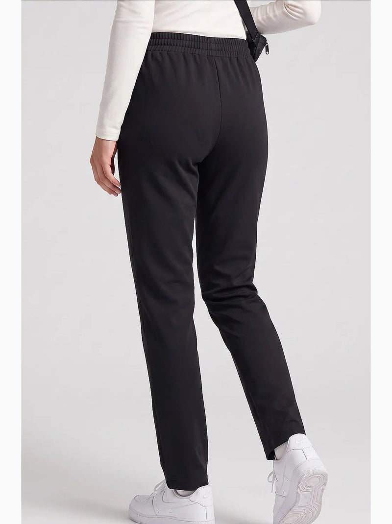 Pantaloni da donna a gamba dritta tommy Nero - Kiabi