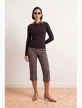 Pantaloni da donna in cotone dilvin