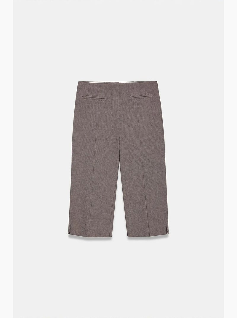 Pantaloni da donna in cotone dilvin Marrone - Kiabi