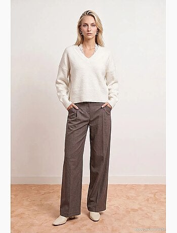 Pantaloni da donna in cotone dilvin