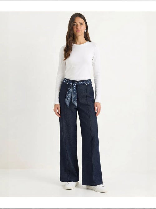 Pantaloni da donna in cotone elasticizzato lucci - Kiabi Pantaloni da donna in cotone elasticizzato lucci - Kiabi