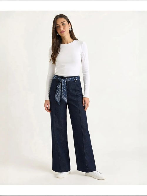 Pantaloni da donna in cotone elasticizzato lucci - Kiabi Pantaloni da donna in cotone elasticizzato lucci - Kiabi