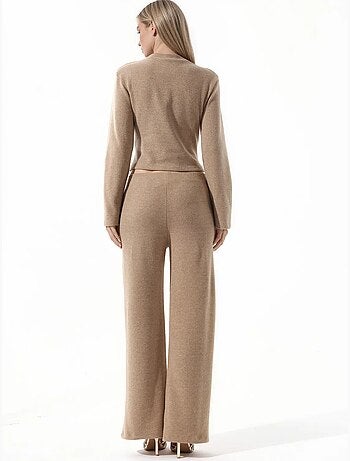 Pantaloni da donna in misto cotone busem