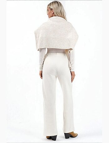 Pantaloni da donna in misto cotone busem