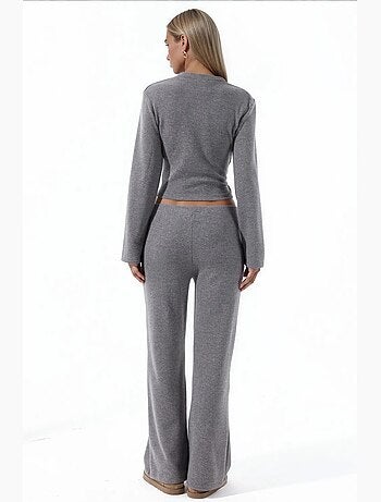 Pantaloni da donna in misto cotone busem