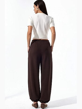 Pantaloni da donna in misto cotone busem