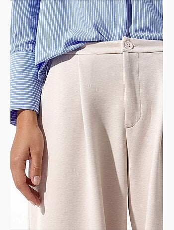 Pantaloni da donna in misto cotone busem