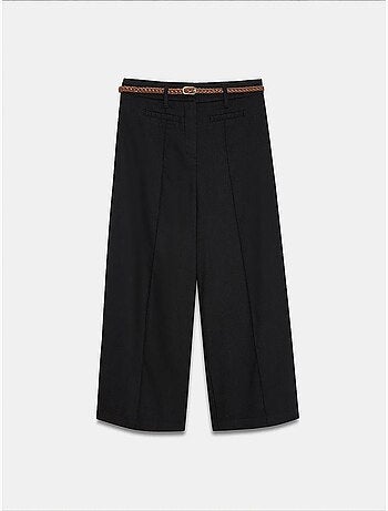 Pantaloni da donna in misto lino dilvin