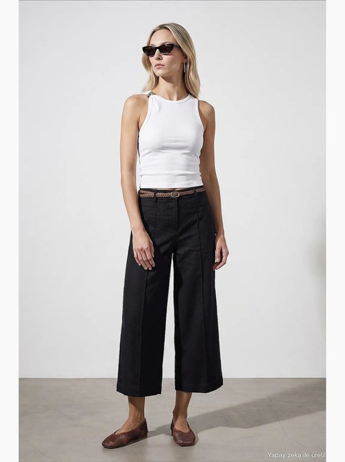Pantaloni da donna in misto lino dilvin - Kiabi Pantaloni da donna in misto lino dilvin - Kiabi