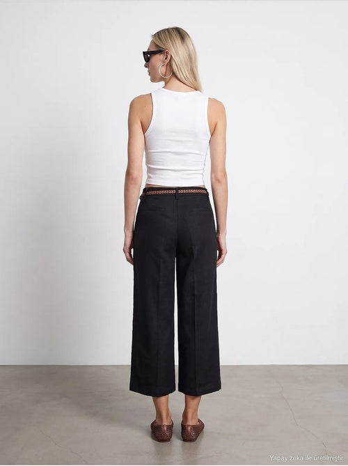 Pantaloni da donna in misto lino dilvin - Kiabi Pantaloni da donna in misto lino dilvin - Kiabi