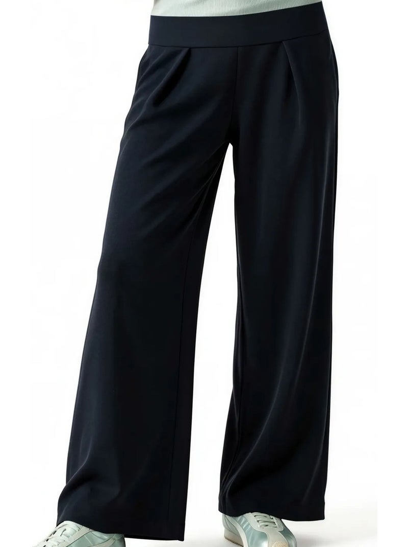 Pantaloni da donna in misto modal busem Blu marino - Kiabi
