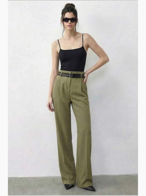 Pantaloni da donna in poliestere ed elastan lucci - Kiabi