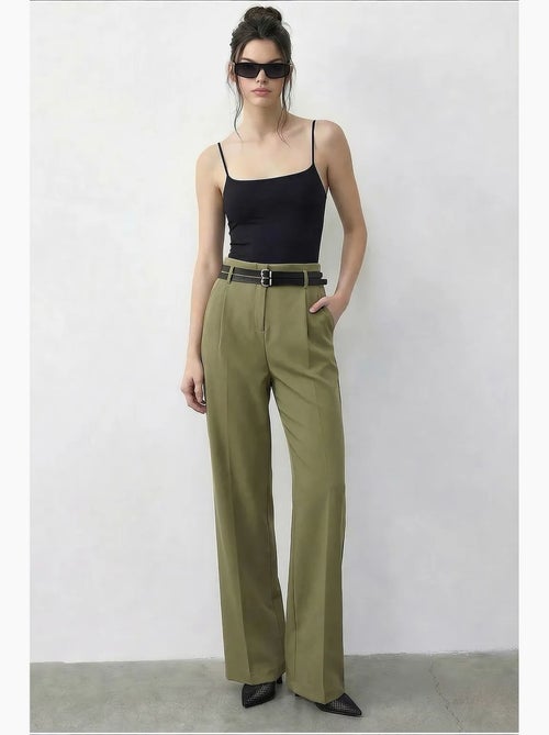 Pantaloni da donna in poliestere ed elastan lucci - Kiabi