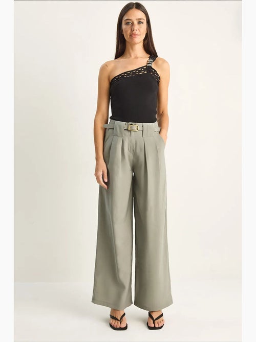 Pantaloni da donna in poliestere-elastan lucci - Kiabi Pantaloni da donna in poliestere-elastan lucci - Kiabi