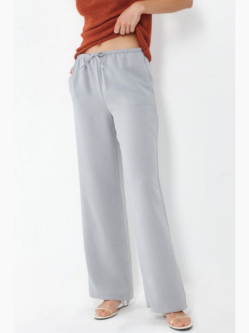Pantaloni da donna in tessuto a gamba dritta busem - Kiabi