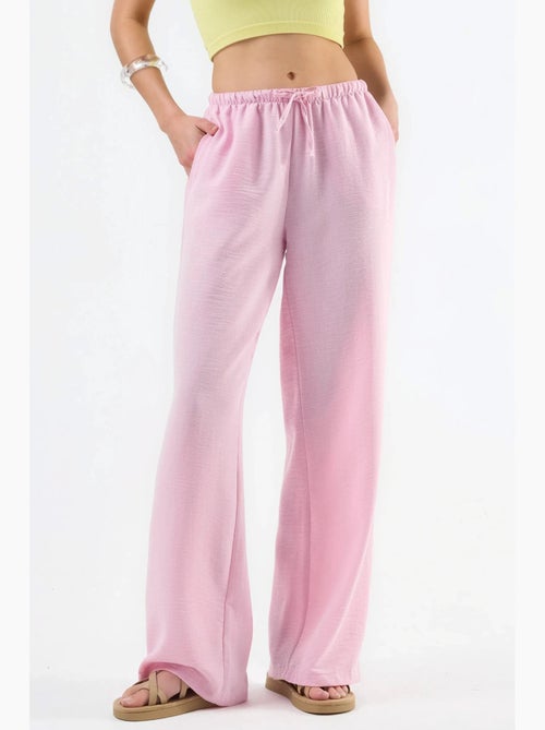 Pantaloni da donna in tessuto a gamba dritta busem - Kiabi Pantaloni da donna in tessuto a gamba dritta busem - Kiabi