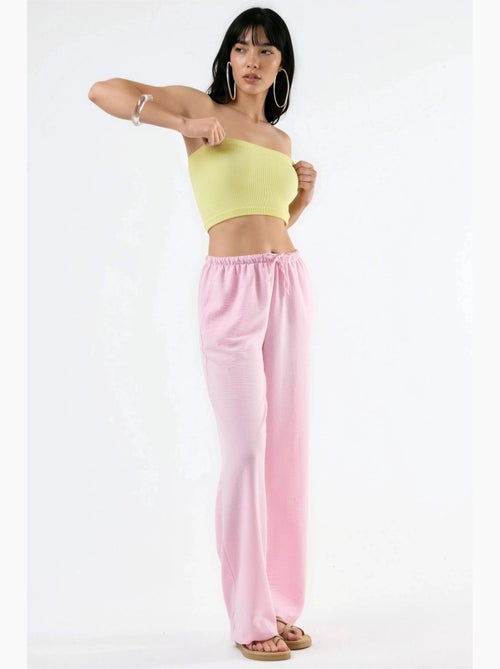 Pantaloni da donna in tessuto a gamba dritta busem - Kiabi Pantaloni da donna in tessuto a gamba dritta busem - Kiabi