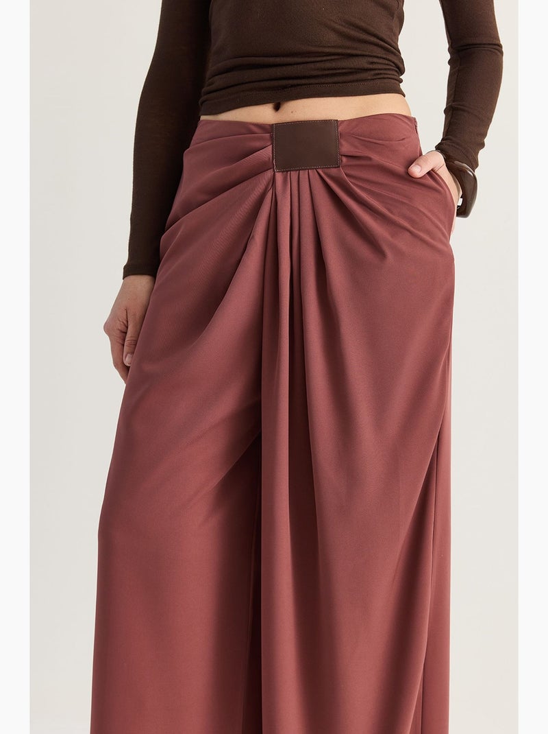 Pantaloni da donna lucci Rosso bordeaux - Kiabi