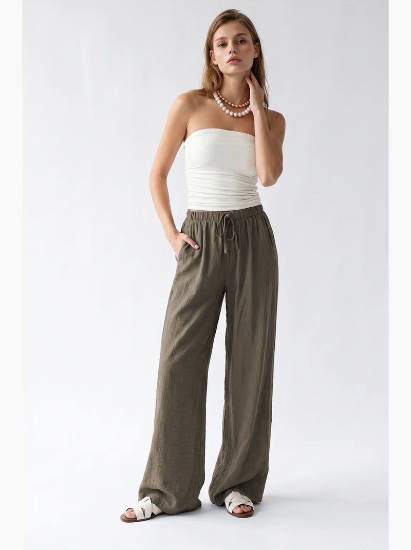 Pantaloni da donna mixray Marrone - Kiabi