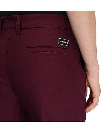 Pantaloni da golf a gamba dritta donna golf donna iron-w cherry
