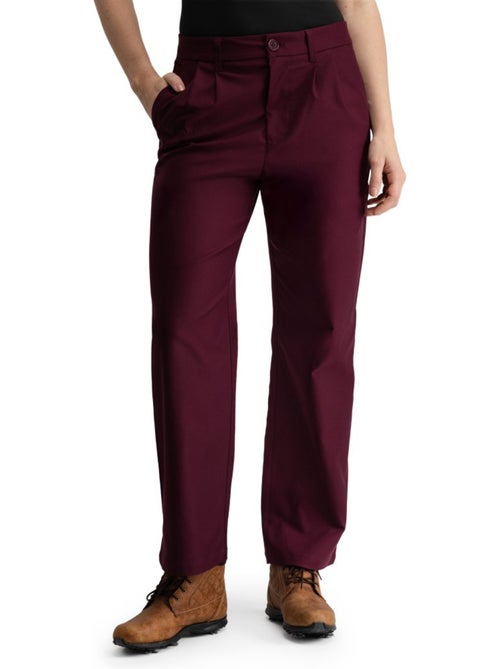 Pantaloni da golf a gamba dritta donna golf donna iron-w cherry - Kiabi Pantaloni da golf a gamba dritta donna golf donna iron-w cherry - Kiabi