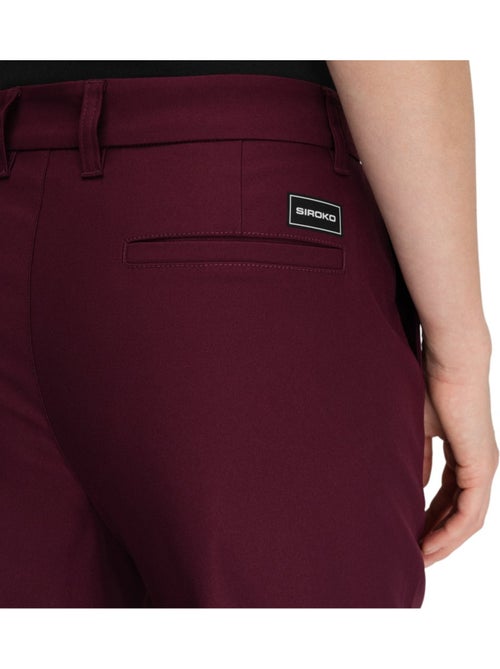 Pantaloni da golf a gamba dritta donna golf donna iron-w cherry - Kiabi Pantaloni da golf a gamba dritta donna golf donna iron-w cherry - Kiabi