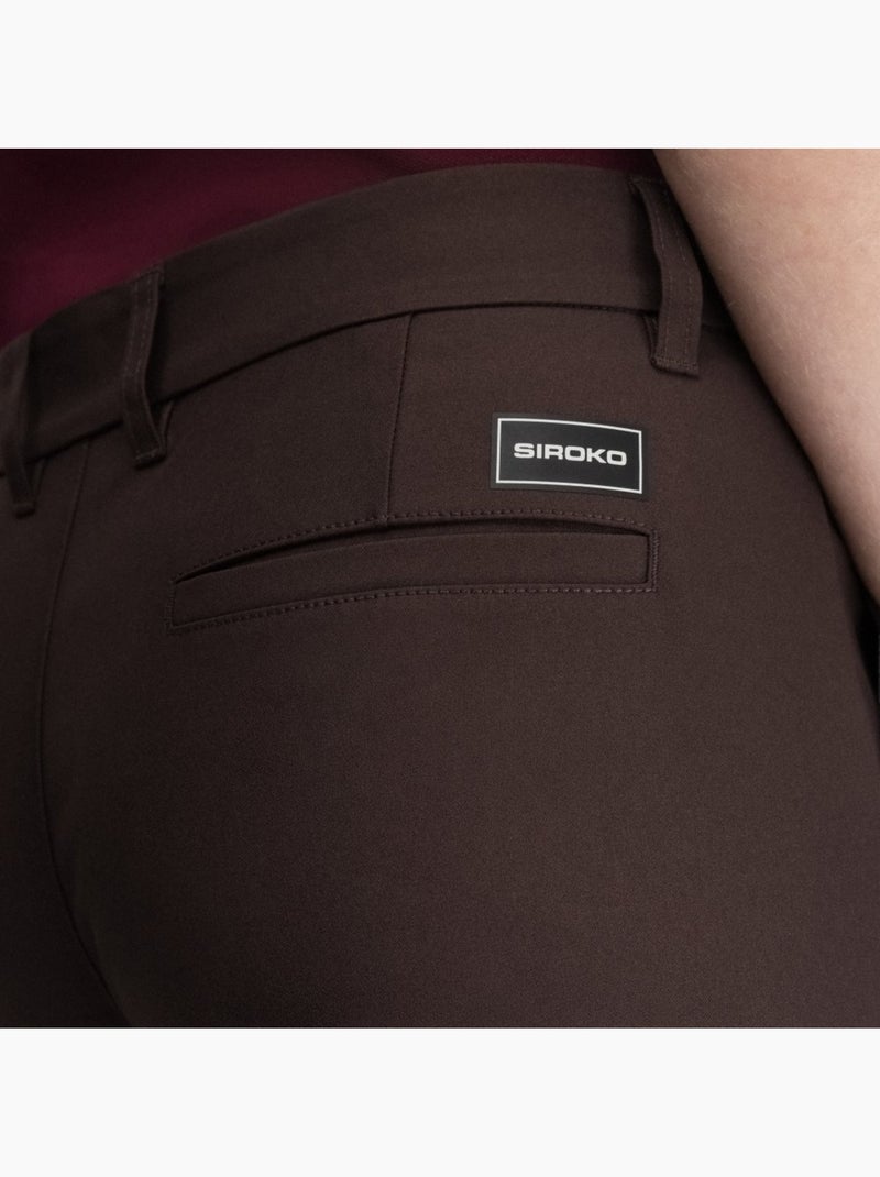 Pantaloni da golf a gamba dritta donna golf donna iron-w dark Marrone - Kiabi