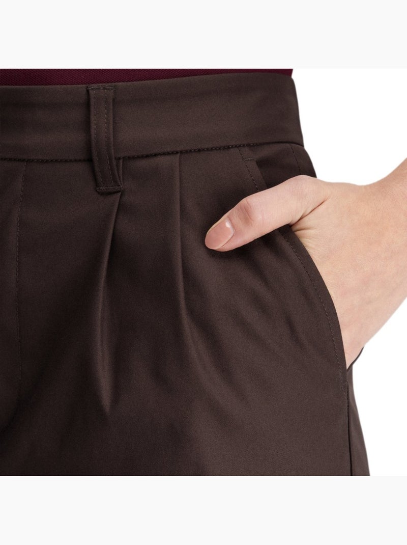 Pantaloni da golf a gamba dritta donna golf donna iron-w dark Marrone - Kiabi