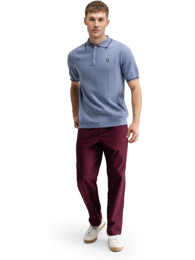 Pantaloni da golf a gamba dritta uomo golf uomo iron cherry Rosso - Kiabi