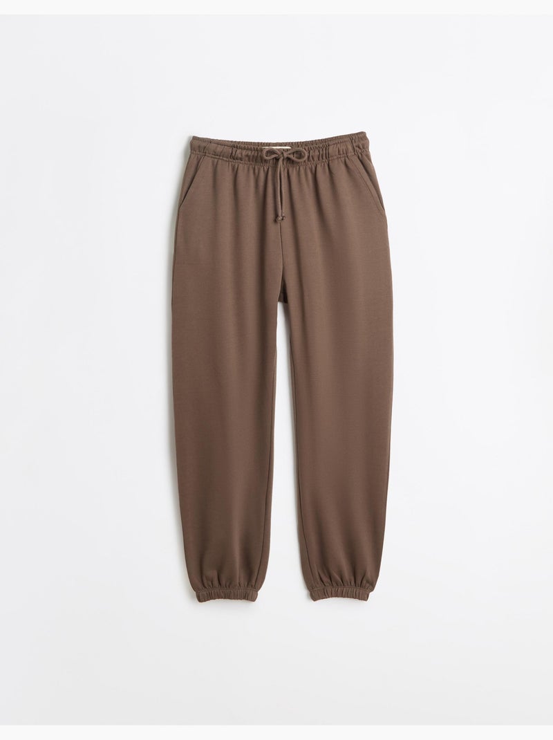 Pantaloni da jogger fatti di morbido, mo fashion Beige - Kiabi