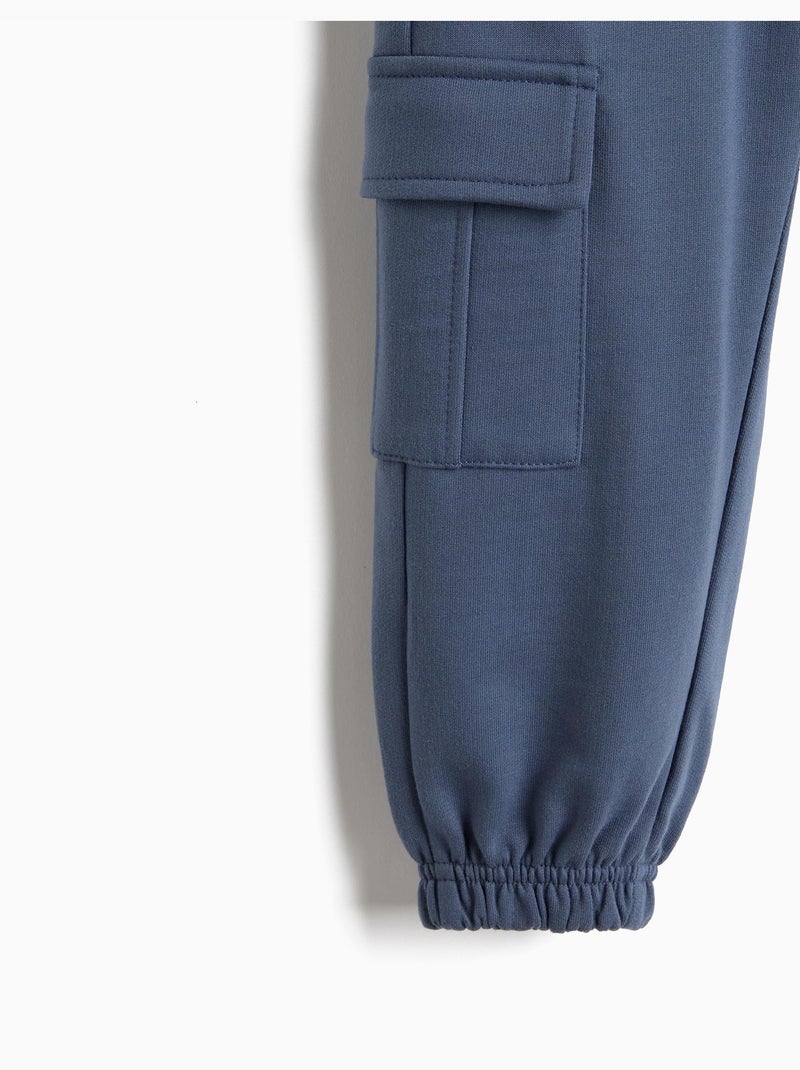 Pantaloni da jogger fatti di morbido, mo fashion Blu - Kiabi