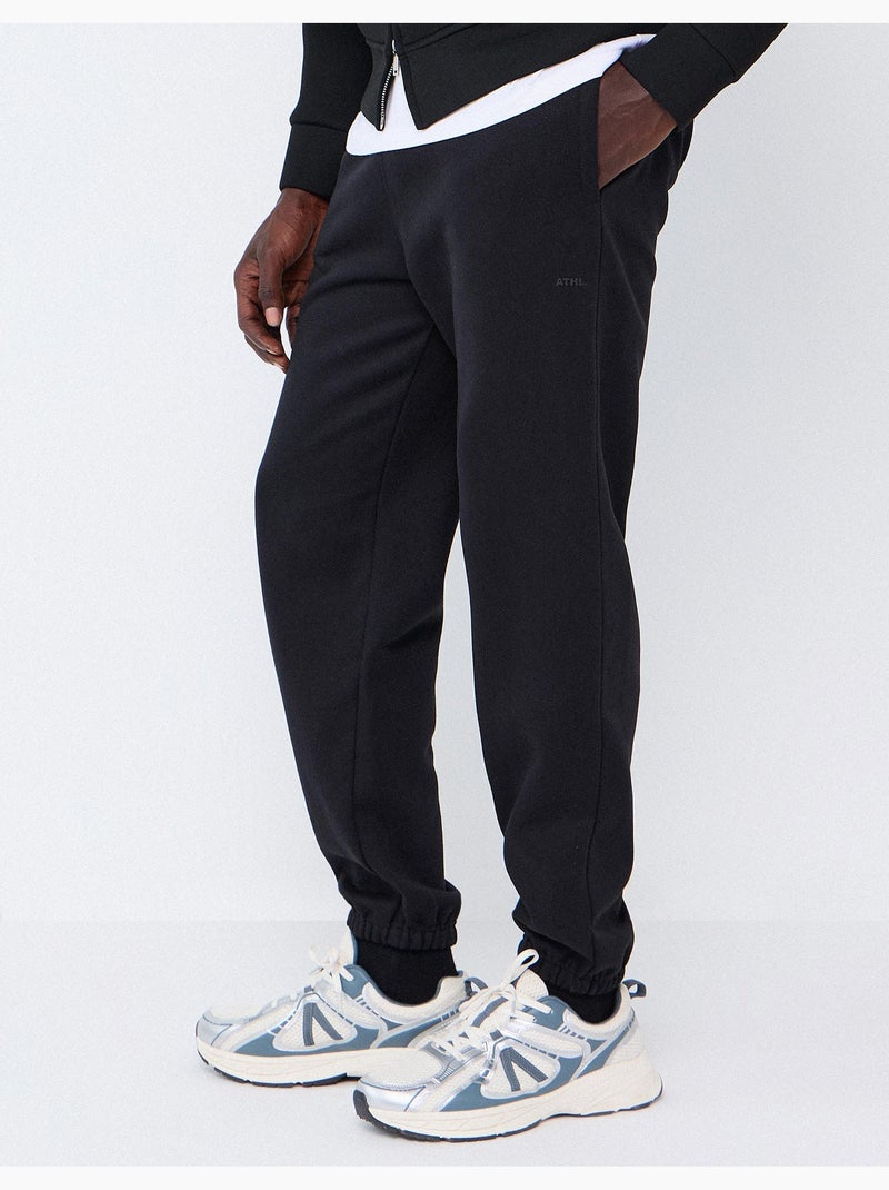 Pantaloni da jogger fatti di morbido, mo fashion Nero - Kiabi