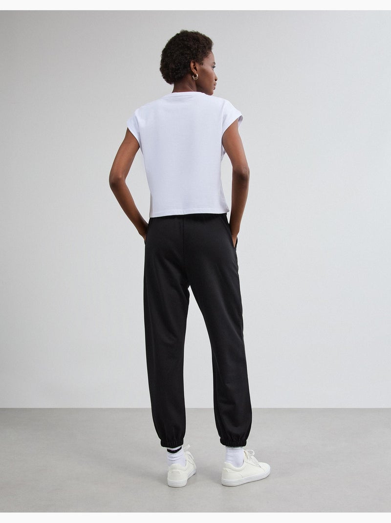 Pantaloni da jogger fatti di morbido, mo fashion Nero - Kiabi